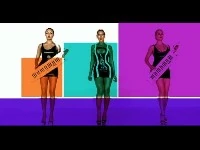 slim fit dress slacks Green Beyonce Knowles Figure-hugging Dress Cutout Prom Celebrity Forma –  Hoprom main image 1