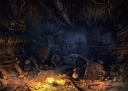 Заброшенный тоннель с дикарями