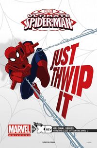 Plakat serialu Mega Spider-Man