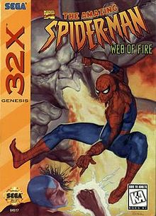 Spiderman Web Of Fire for Sega 32X
