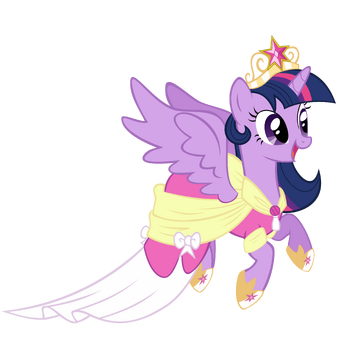 princess twilight sparkle wedding dress