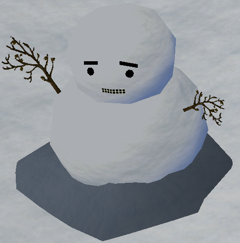 Snowman Mini-Gem - Mabinogi World Wiki