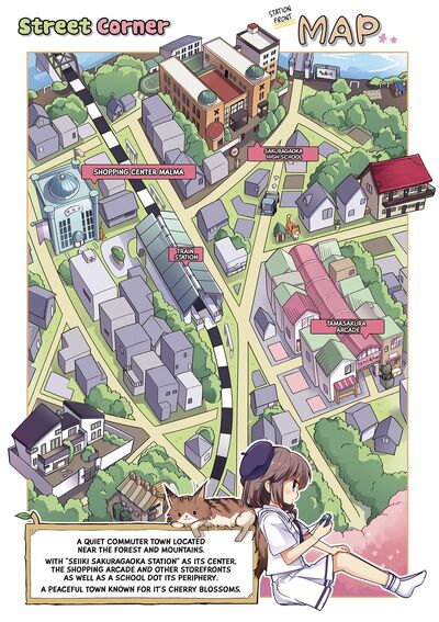 Sakuragaoka Map