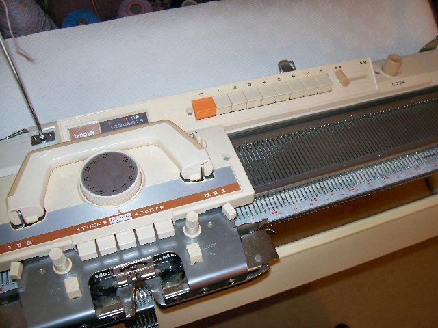 Understanding the Brother electronic knitting machine