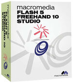Macromedia Flash 5 FreeHand 10 box