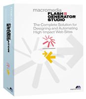 Macromedia Flash 5 Generator Studio box
