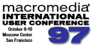 Macromedia UCON 1997 logo