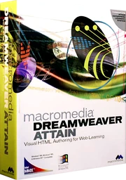 Macromedia Dreamweaver Attain box