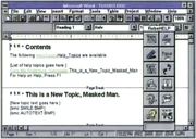 Screenshot of RoboHELP 2.6