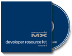 Macromedia MX Developer Resource Kit sleeve
