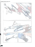 Early draft design (Macross Shoji Kawamori Designer's Note) (5)