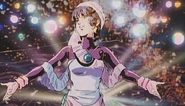 Minmay enjoying audience validation.
