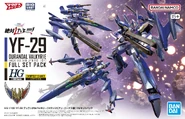 HG 1/100 YF-29 Durandal (Maximilian Jenius Use) Full Set Pack (October 2023): box art
