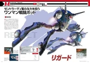 Profile & Informations (Macross Chronicles New Edition, SDFM Mechanic Sheets, Zentradi 01A, Pg 01)