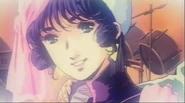 Minmay imagining herself when she was a singer.
