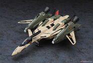 Hasegawa 1/72 VF-19EF/A Isamu Special (Fighter Mode),(March 2017): front view