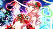 Sheryl showing off in Uta Macross' Christmas event.