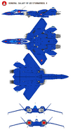 VF22S Fighter-Left-Top-Bottom-Front-Back
