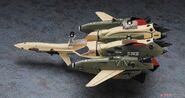 Hasegawa 1/72 VF-19EF/A Isamu Special (Fighter Mode),(March 2017): bottom view