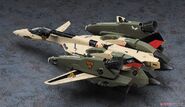Hasegawa 1/72 VF-19EF/A Isamu Special (Fighter Mode),(March 2017): rear view