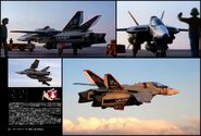 Interior of the Modeling File, which included photographs of details models that are made to look like photo-realistic military images.