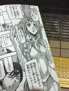 Photograph of an older Elma appearing in Macross Δ Gaiden: Macross E, now a biologist.