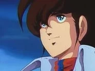 Hikaru staring into the distance.