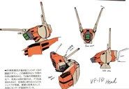 Head design colored (Macross The First)