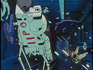 A VF-1A floating inside ARMD-01