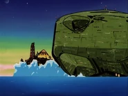 Landing on planet Lux's sea