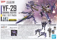 Max's YF-29 profile (HG 1/100 YF-29 Durandal (Maximilian Jenius Custom) Full Set Pack)