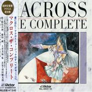 Macross The Complete, released in March 21, 1992 by Victor Musical Industries. Originally cost 7,500 yen.<ref>Macross The Complete Profile