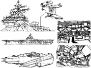 Cvn-99 asuka II-lineart