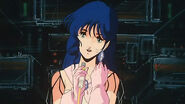 Minmay singing the iconic "Do You Remember Love?".