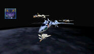 VF-X Ravens' VF-11B escorting a VF-19A Excalibur (Mission 1) (1)