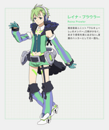 Reina's character design.