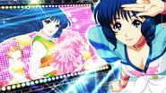 Minmay during the "0-G Love" song event.