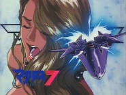 Alice in a CM eyecatch with a FZ-109 Elgerzorene.