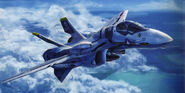 VF-0S art by Hidetaka Tenjin.