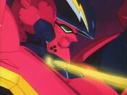 The Fire Valkyrie with mouthguard closed while Basara Nekki had no voice.