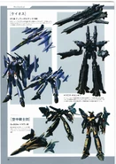 Max's YF-29 short profile (Macross Δ Movie: Absolute Live!!!!!!, Blu-Ray Booklet, Page 26)