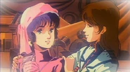 Minmay also imagines seeing Misa, too.