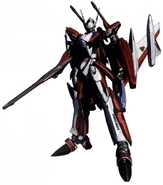 Battroid mode with Super Parts , front view (Alto Custom)