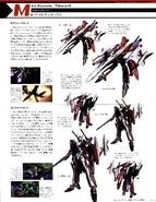 Information & Linearts (Macross Chronicle New Edition, Macross Frontier Mechanic Sheet: 04A: YF-29 Durandal) (4)