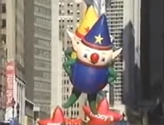 Charlie, now with Kit & C.J. during the 2004 parade NBC telecast.