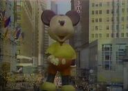 Mickey Mouse during the 1977 parade NBC telecast