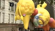 Big Bird during the 2006 parade NBC telecast