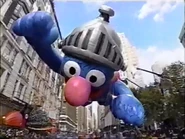 Super Grover during the 2005 parade NBC telecast