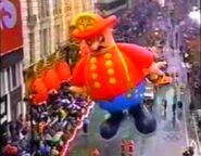 Harold Prepares to Spread Millennium Joy to spectators on the 1999 NBC Telecast.