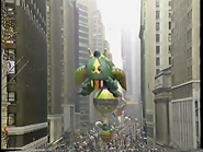 Happy Dragon during his appearance in the 1992 NBC telecast. (Screenshot: NBC)